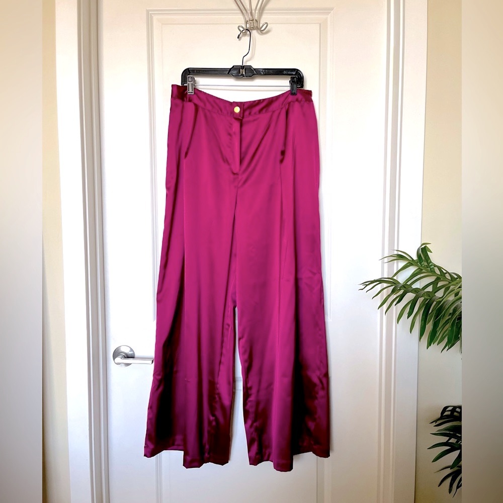 #satin #wideleg #pants #amazonthedrop